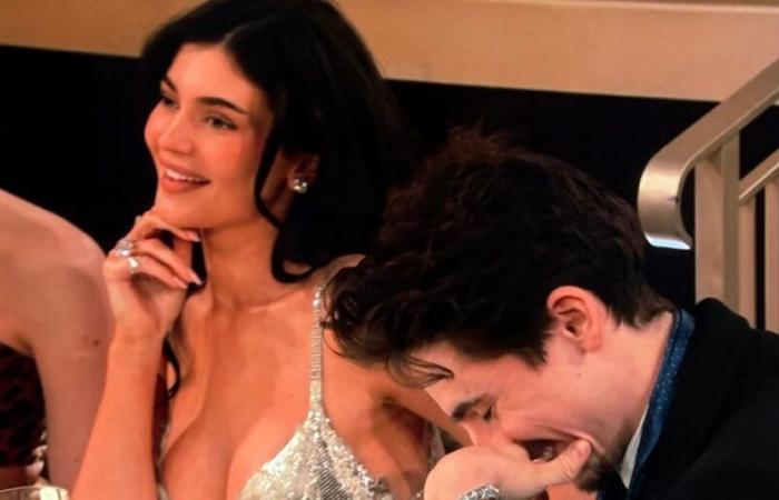 Guarda le foto di Kylie Jenner e Timothée Chalamet ai Golden Globes 2025