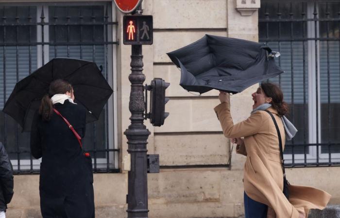 4 dipartimenti della regione messi in vigilanza arancione da Météo-France