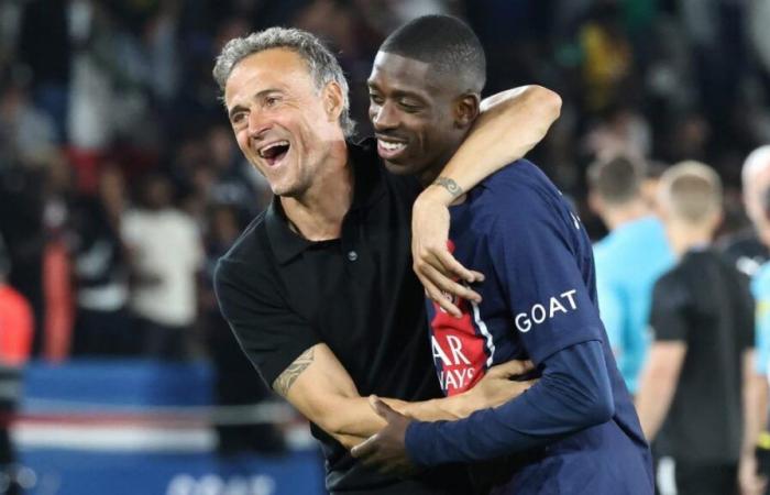 Ousmane Dembélé manda un grande messaggio a Luis Enrique