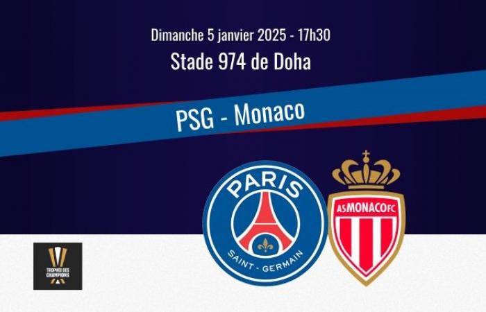 Come guardare il PSG/Monaco (Trofeo dei Campioni) all’estero