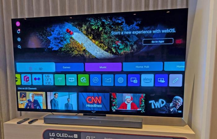 LG presenta le sue nuove serie di TV OLED C5, G5 e M5