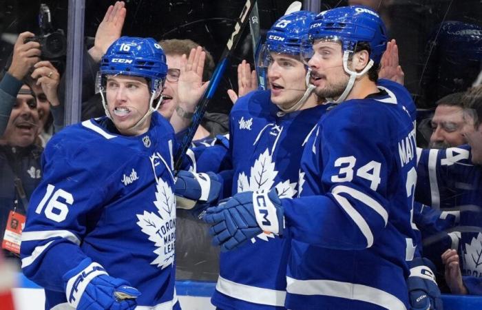 Notte pazzesca per la prima battuta dei Maple Leafs al ritorno di Matthews