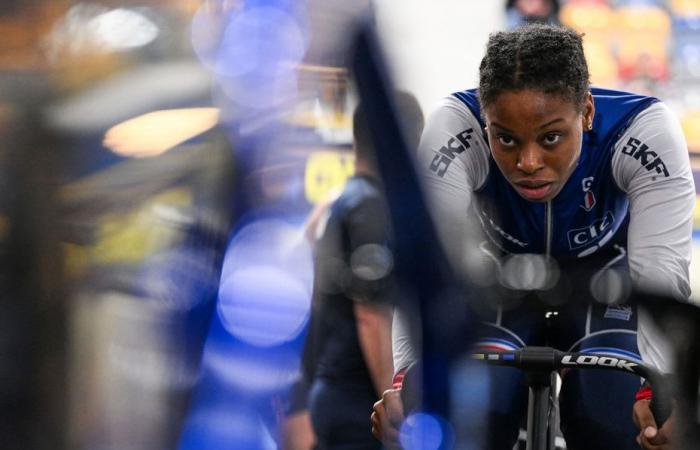 Marie-Louisa Drouode della Guadalupa è incoronata campionessa francese di velocità