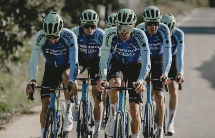 Presentazione della squadra Decathlon AG2R La Mondiale 2025