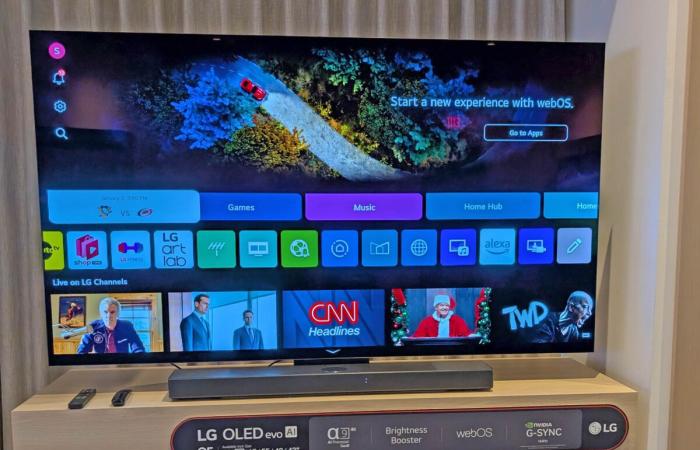 LG presenta le sue nuove serie di TV OLED C5, G5 e M5