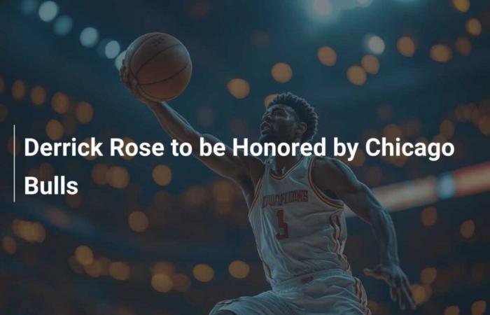 Derrick Rose premiato dai Chicago Bulls