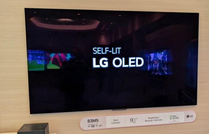 LG presenta le sue nuove serie di TV OLED C5, G5 e M5