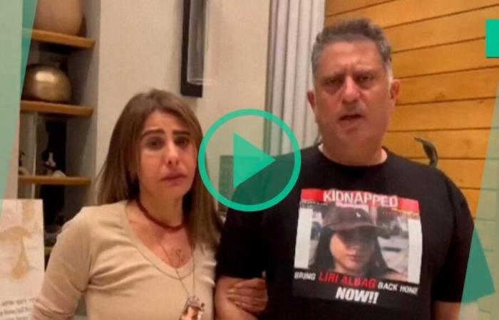 I genitori dell’ostaggio israeliano reagiscono al video diffuso dall’ala militare di Hamas