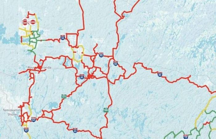 La stagione delle motoslitte sta lentamente decollando ad Abitibi-Témiscamingue