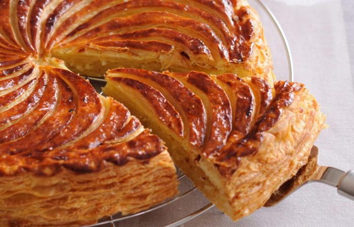 la nostra ricetta facile della galette des rois con frangipane