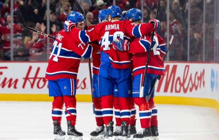 I Montreal Canadiens hanno battuto i Vancouver Canucks 5-4 ai tempi supplementari