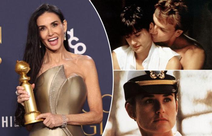 La vera storia dietro il discorso di Demi Moore ai Golden Globes