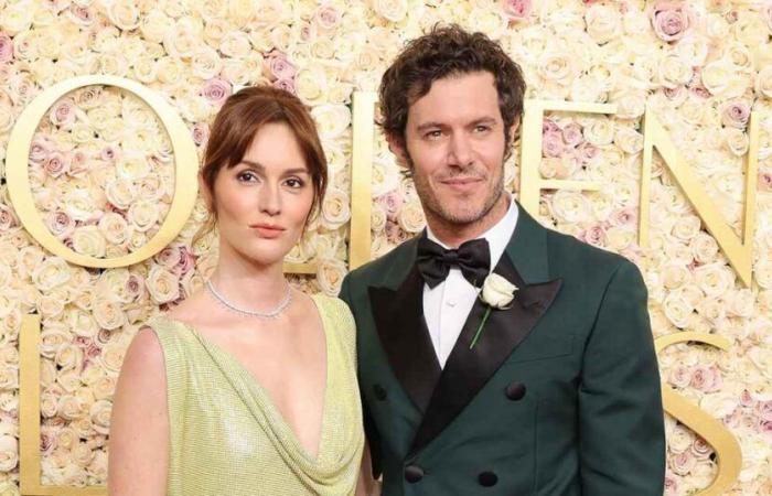 Adam Brody e Leighton Meester partecipano ai Golden Globe 2025