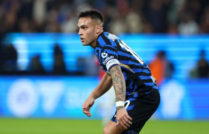 Lautaro Martinez opens scoring in big Supercoppa Italiana Final 2025