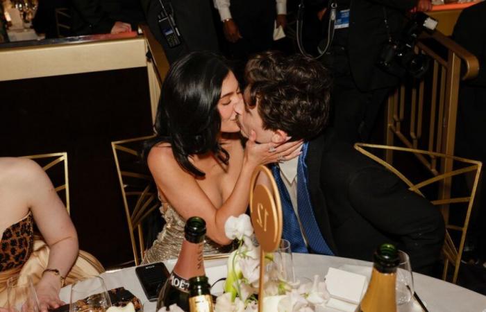 Kylie Jenner e Timothée Chalamet, più innamorati che mai ai Golden Globes 2025