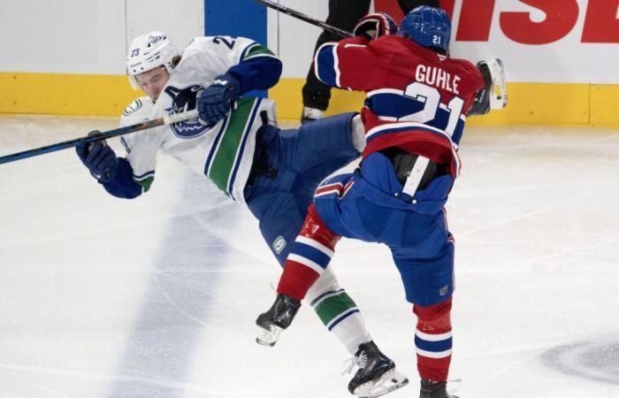 al suo ritorno al Bell Centre, i Montreal Canadiens vincono ai supplementari contro i Vancouver Canucks