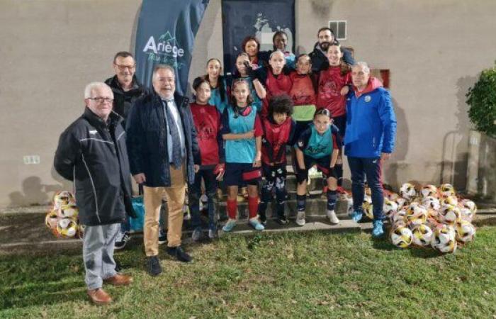 Le scuole calcio ricevono la loro attrezzatura – Le Petit Journal