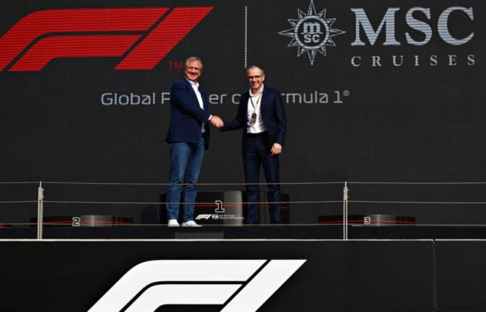 MSC Crociere diventa sponsor ufficiale di tre Gran Premi di Formula 1 nel 2025