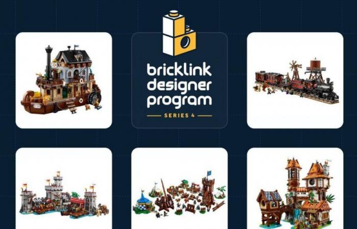 I prezzi per i set della serie 4 del programma LEGO BrickLink Designer sono ora elencati