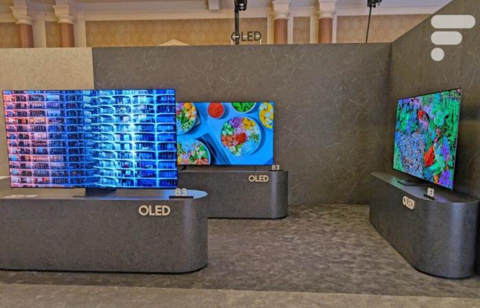 Samsung ufficializza tre nuove serie di TV OLED per il 2025: S95F, S90F e S85F