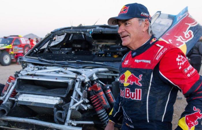 quattro volte vincitore del rally e campione in carica, Carlos Sainz costretto al ritiro