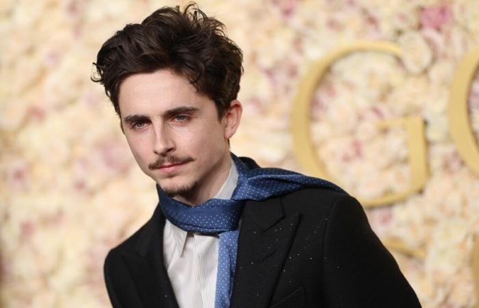 Timothée Chalamet battute e momenti sul red carpet ai Golden Globes 2025