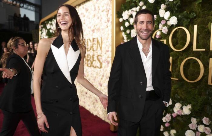 Ai Golden Globes, Jake Gyllenhaal e la francese Jeanne Cadieu si sono abbinati perfettamente