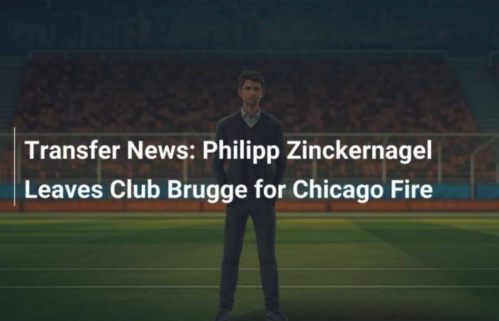 Philipp Zinckernagel lascia il Club Brugge per i Chicago Fire