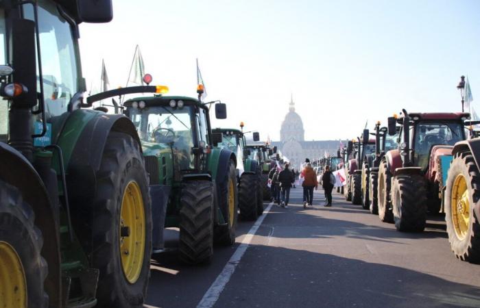 nonostante il divieto, i trattori del Coordinamento rurale sono entrati a Parigi