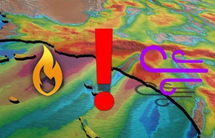 Rischio estremo incendi, raffiche a 160 km/h: Los Angeles in allerta