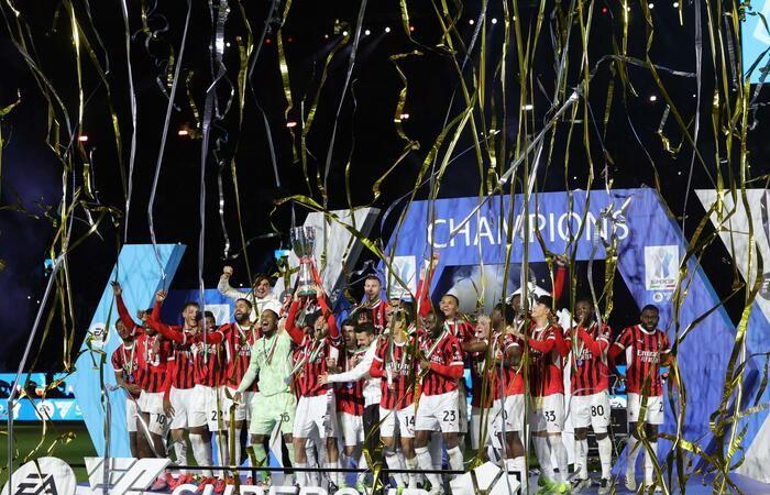 Il Milan rimonta batte l’Inter 3-2 e conquista la Supercoppa Italiana – Calcio