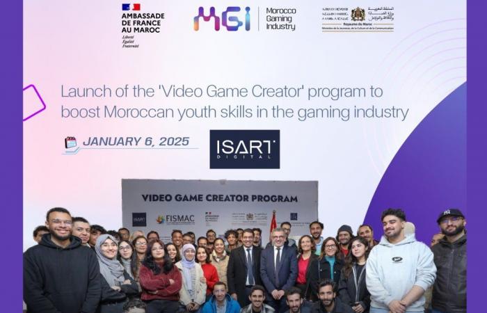 Creatore di videogiochi, un corso di formazione per svelare 40 talenti marocchini