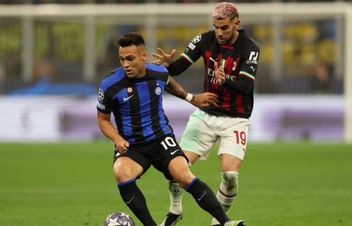 Lautaro Martinez arrabbiato dopo il fallimento contro il Milan