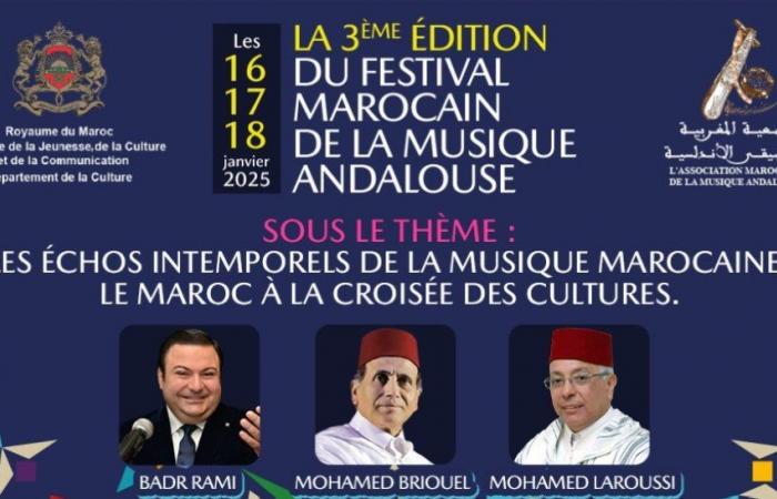 Il Festival Marocchino di Musica Andalusa ritorna il 17 e 18 gennaio