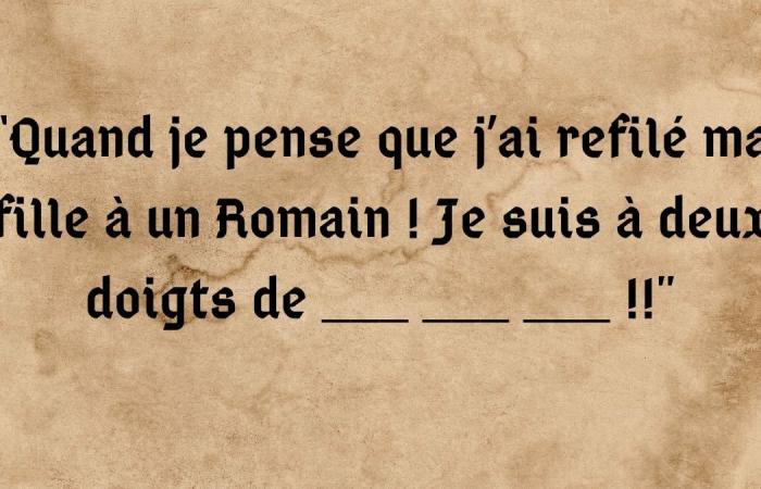 sei il figlio spirituale di Léodagan se riesci a completare queste 15 righe