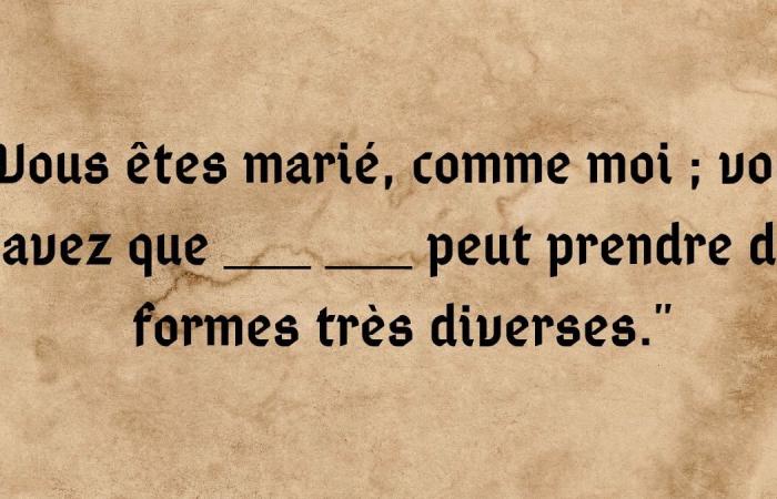 sei il figlio spirituale di Léodagan se riesci a completare queste 15 righe