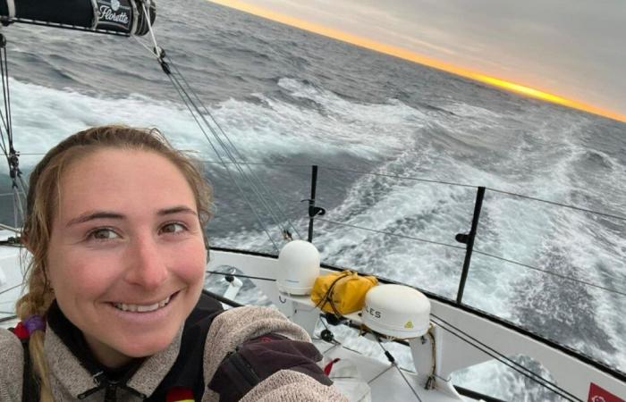 Violette Dorange rallenta per evitare la depressione nel Vendée Globe [Vidéo]