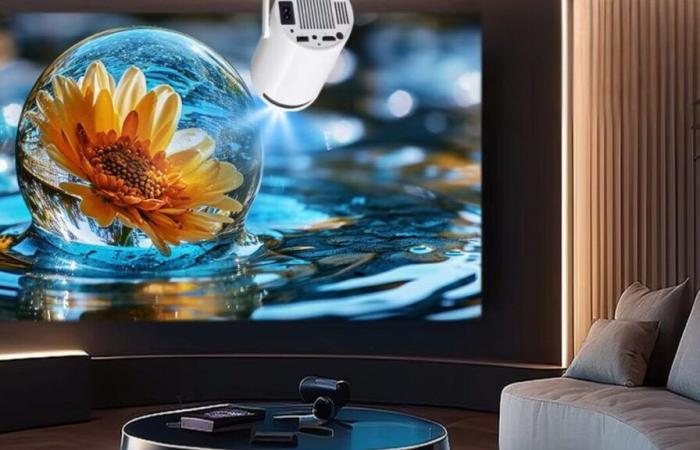 Non c’è più bisogno della TV con questo videoproiettore da 4,9 su 5 a meno di 43 euro