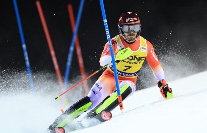 Loïc Meillard 2° nello slalom di Madonna di Campiglio