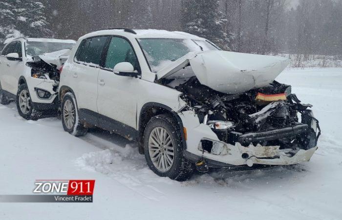 Incidente sulla Highway 20 vicino a St-Apollinaire