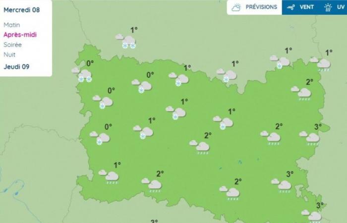 “Tra 5 e 10 cm”, annunciato un nuovo episodio di neve nell’Oise: ecco le previsioni