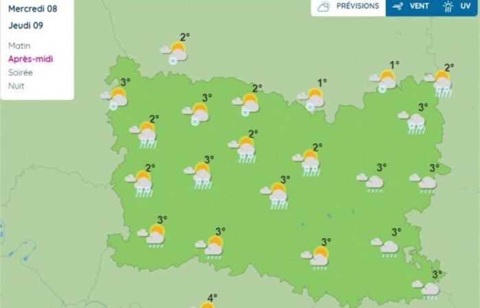 “Tra 5 e 10 cm”, annunciato un nuovo episodio di neve nell’Oise: ecco le previsioni