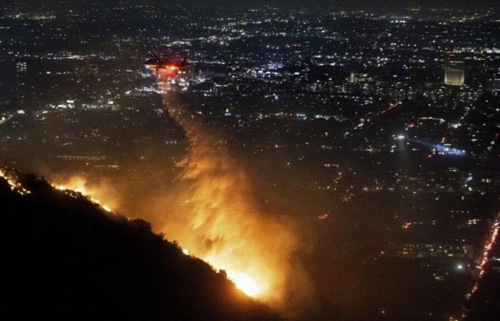 Incendi in California: evacuato il quartiere di Hollywood