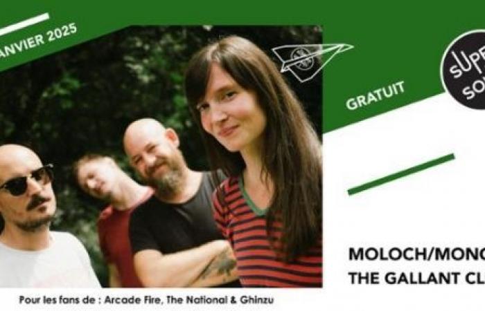 Moloch/Monolyth • The Gallant Club – Supersonic – Parigi, 75012