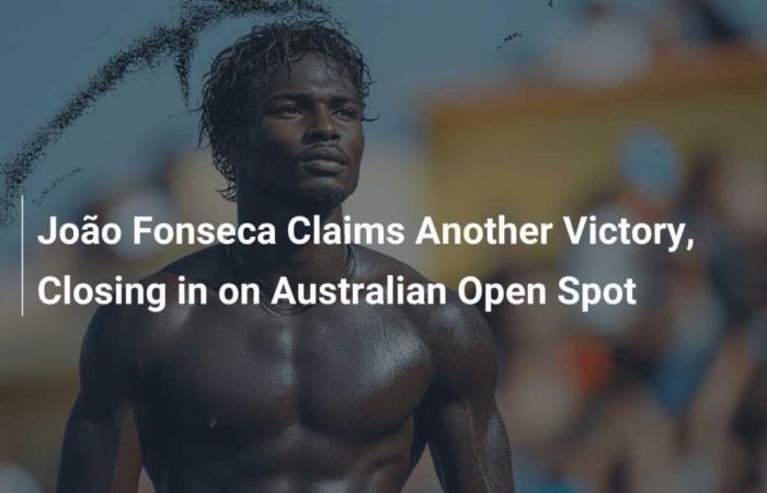 João Fonseca vince e si avvicina ad un posto agli Australian Open