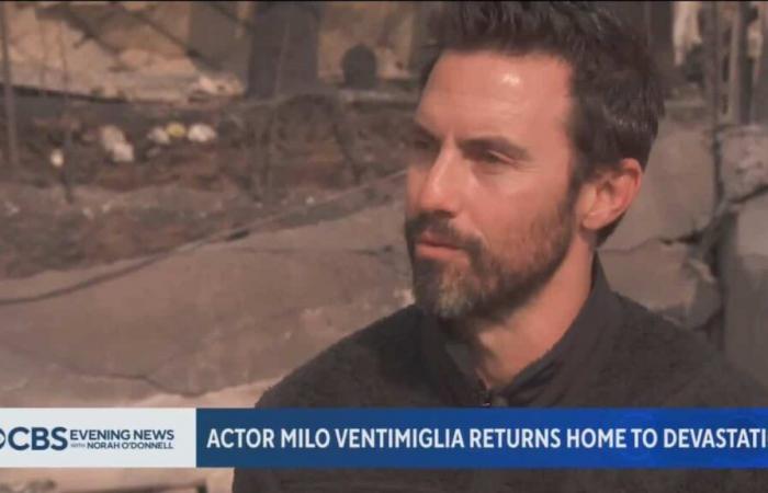 [VIDÉO] “Brindisi”: Milo Ventimiglia torna sul luogo dell’incendio per vedere cosa resta della sua casa