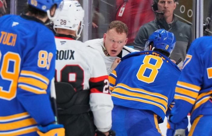 NHL: i Senators vengono esclusi dai Sabres e perdono la quarta partita di fila