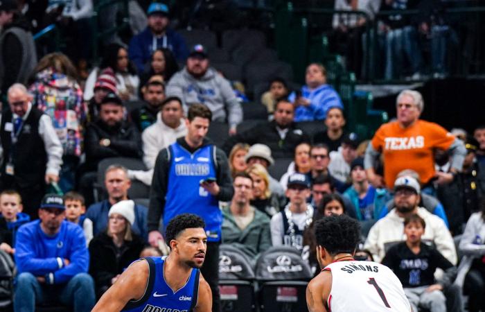 I Mavs concludono la partita con un parziale di 18-2 e vincono 117-111 sui Blazers