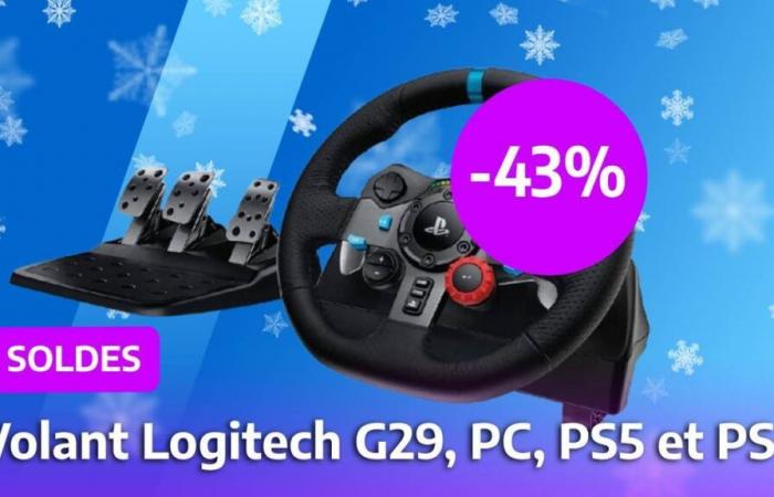 Le vendite su Amazon ti permettono di abbattere il prezzo del volante Logitech G29, che è compatibile con PC, PS5 e PS4