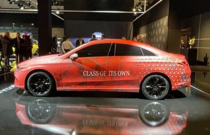 La Mercedes CLA è ancora timida al Motor Show di Bruxelles 2025